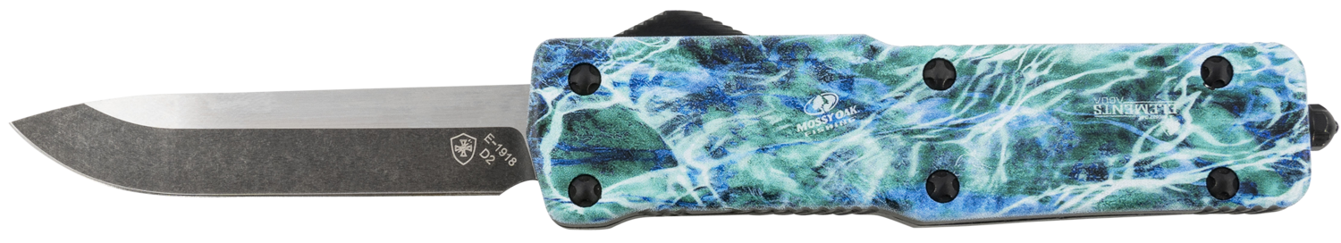 Templar Knife Premium, Temp Szmos321 Sml  Zinc Moseafoam Drop    Blk D2