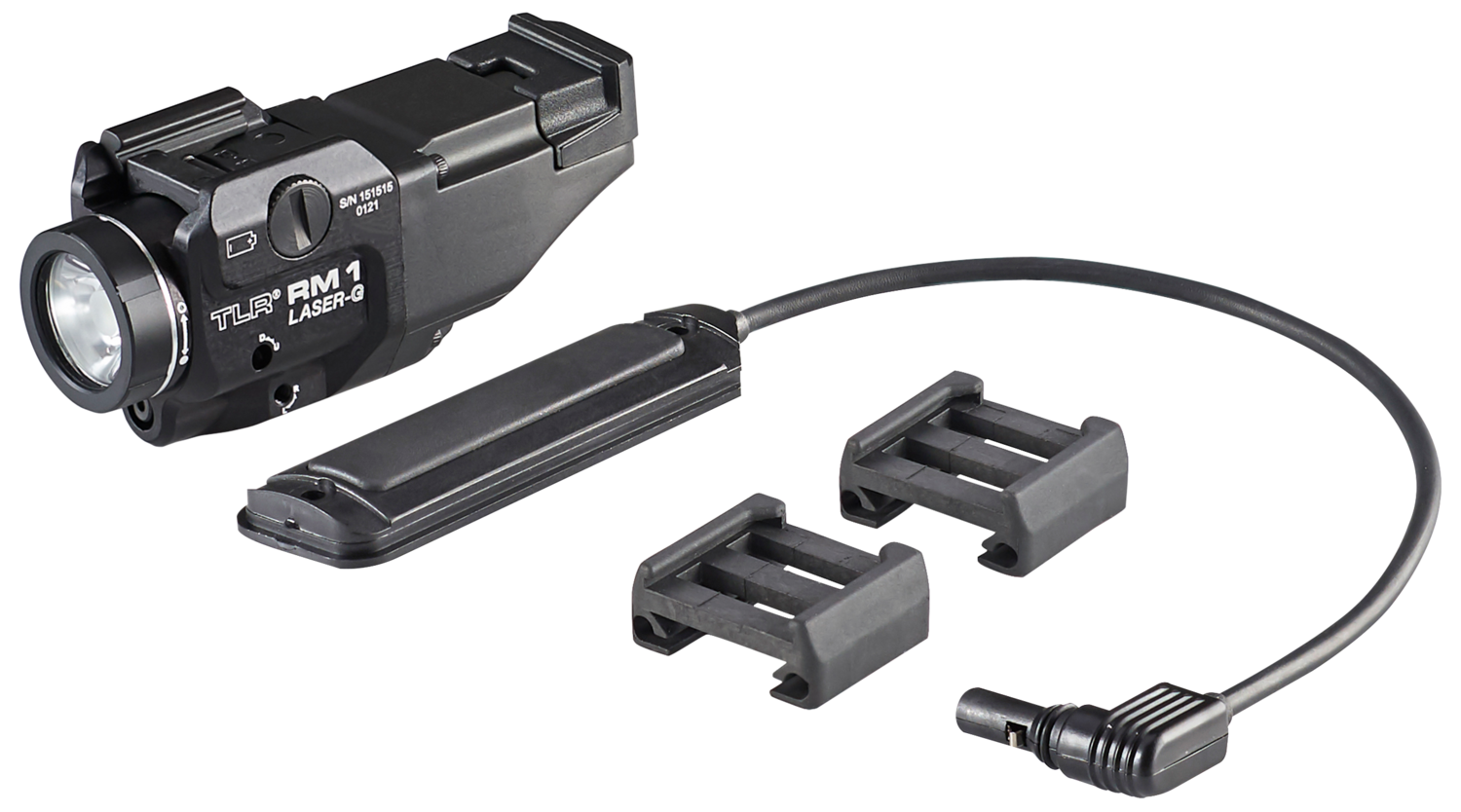 Streamlight Tlr Rm 1, Stl 69443  Tlr Rm 1 Green  Rail Mnt        500 Lum