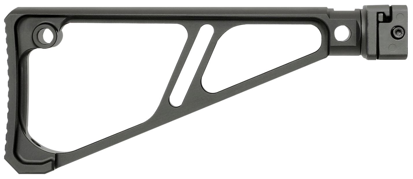 Midwest Industries Inc Side Folding Fixed Extruded Stock, Midwest Mi-stap-sf-fes  Side Folding Fixed Stock