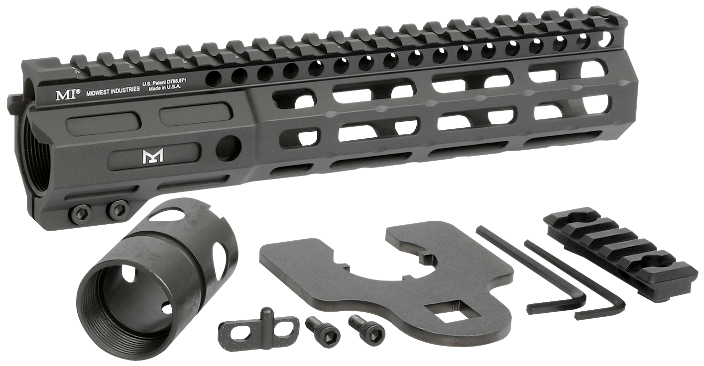 Midwest Industries Inc Night Fighter, Midwest Mi-nf9.25       Night Fightr Mlok Rl 9.25