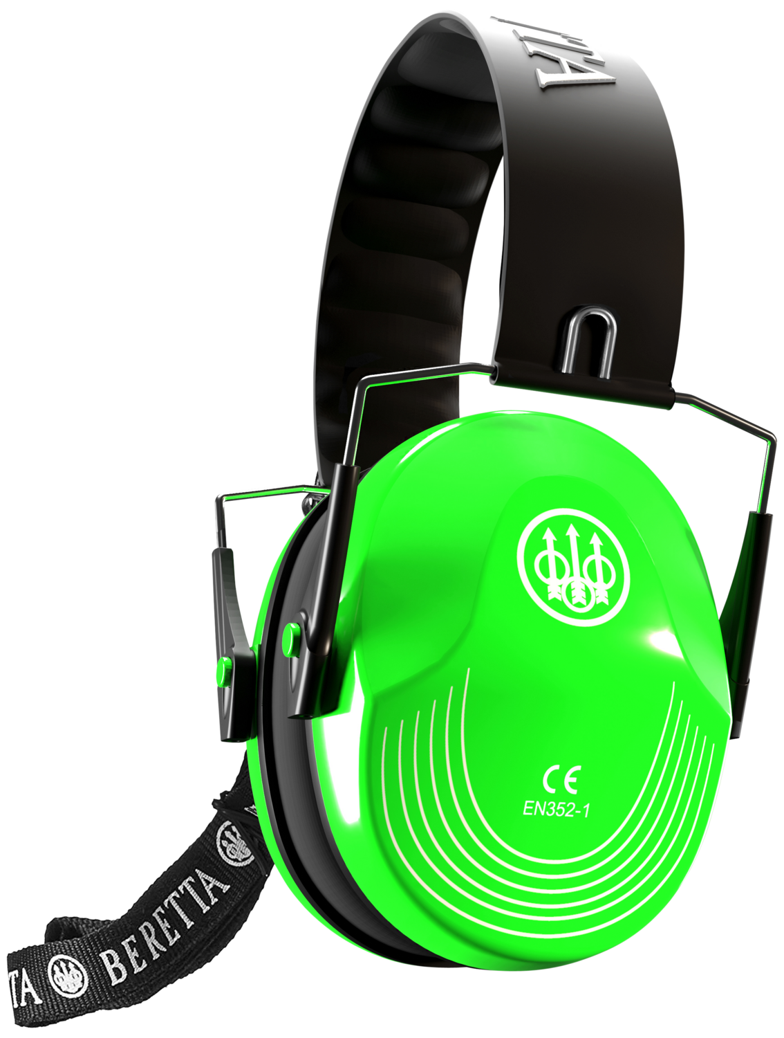 Beretta Usa Safety Pro, Ber Cf1000000207ff  Safety Pro Earmuff Flrscnt Grn