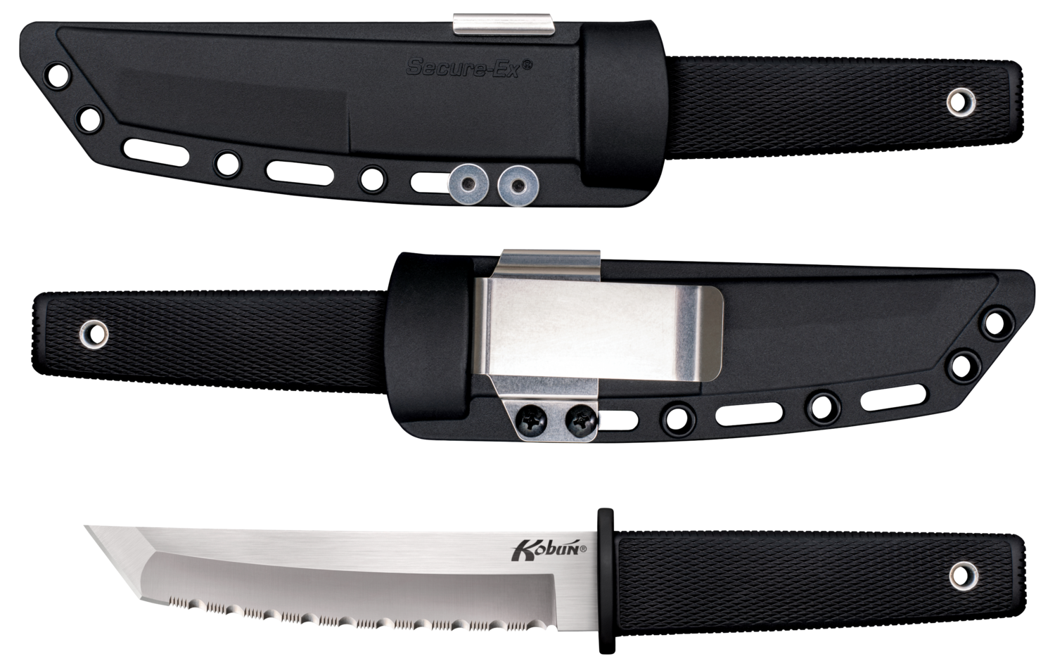 Cold Steel Kobun, Cold Cs-17ts     Kobun Serrated Edge 5.5" Fxd