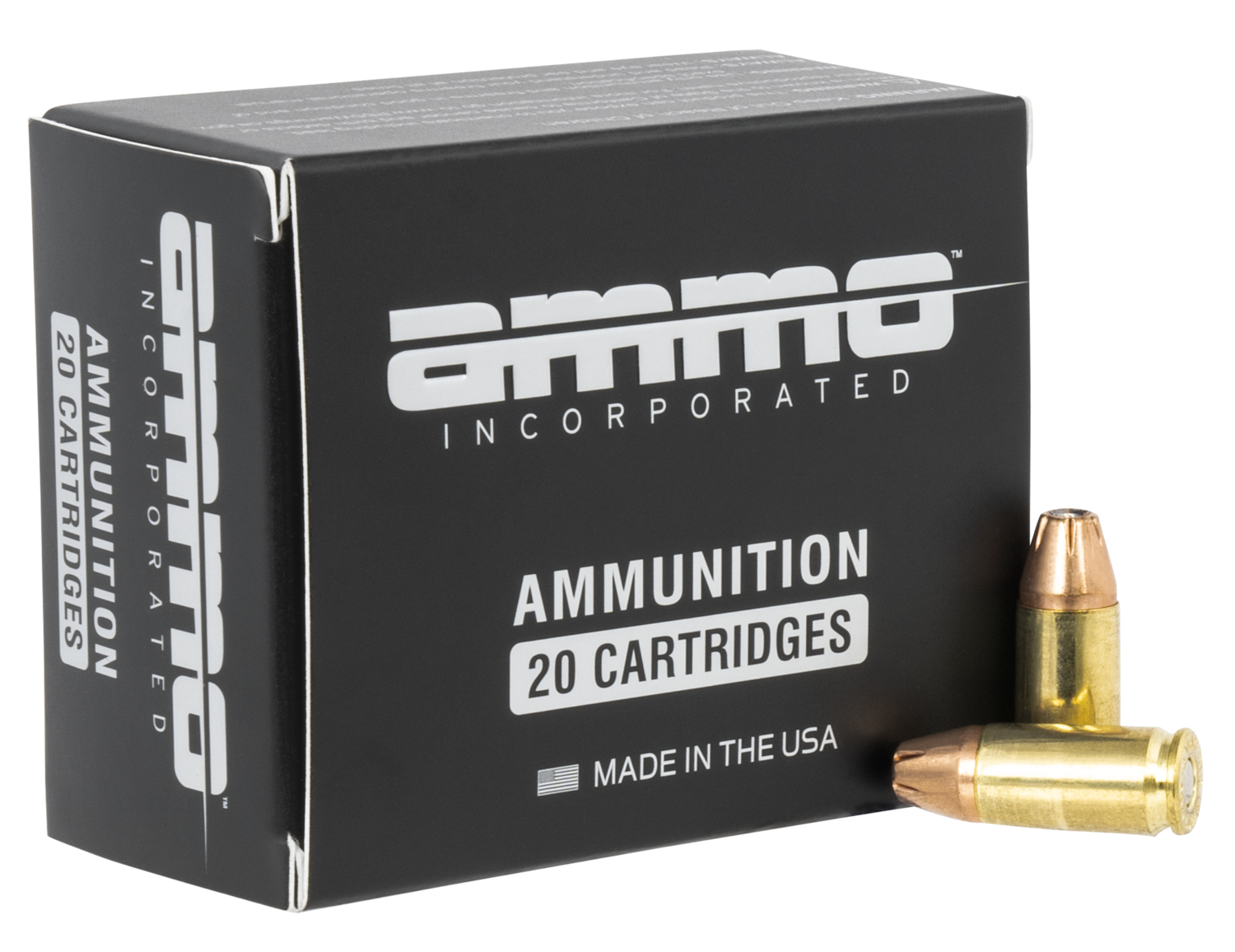 Ammo Incorporated Signature, Ammoinc 9124jhp-a20       9m   124 Jhp       20/10