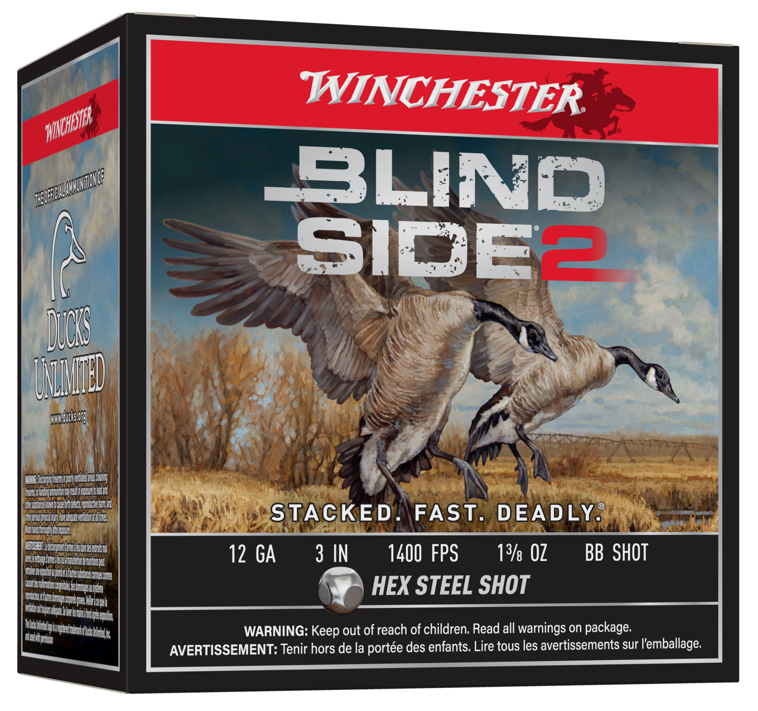 Winchester Ammo Blind Side 2, Win Xbs123bb   Blindside 2  1 3/8            25/10