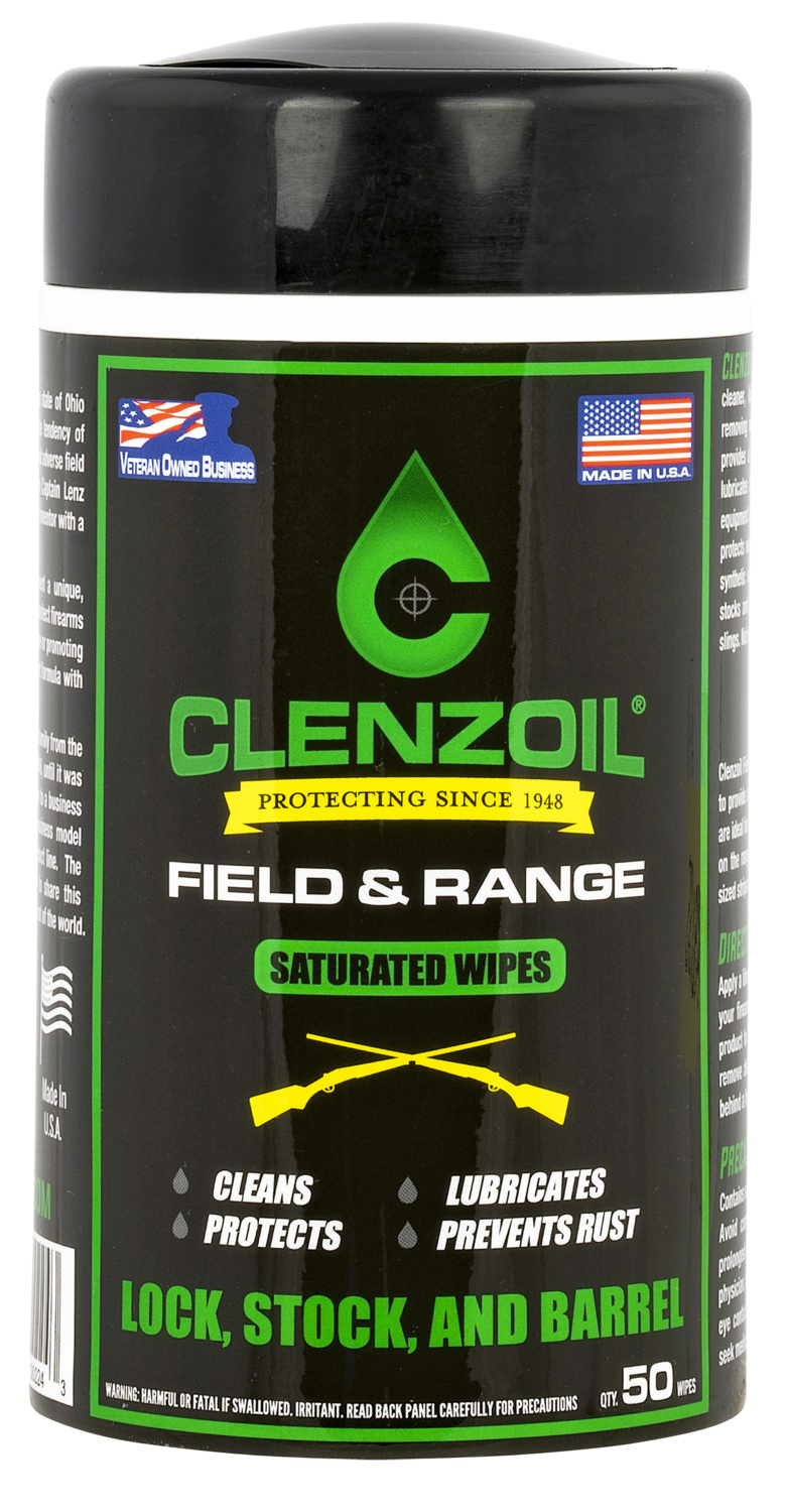 Clenzoil Field & Range, Clenzoil 2243 Field & Range Saturated Wipes