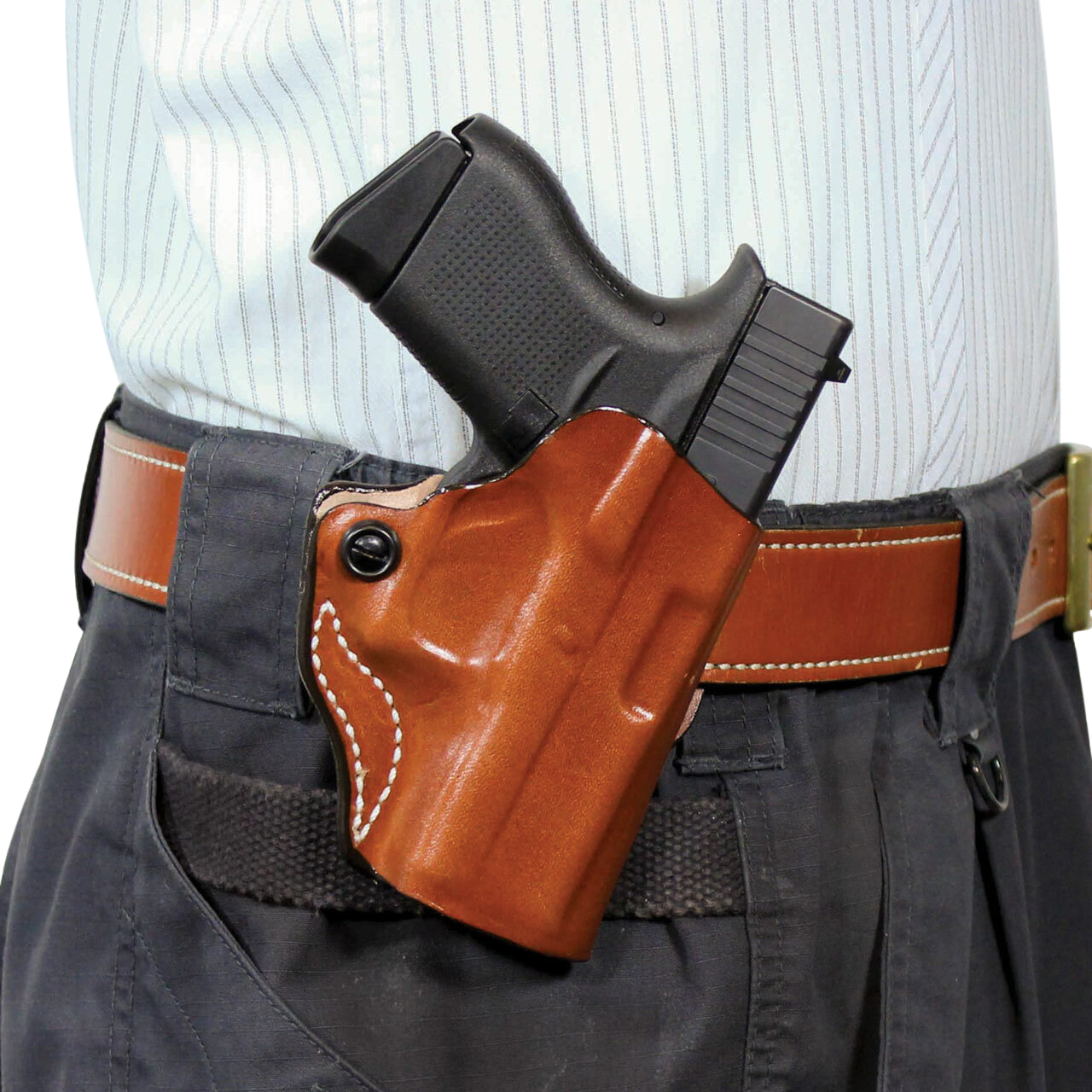 Desantis Gunhide Mini Scabbard, Des 019ta7wz0 Mini Scabbard Spg  4.25   Rght Tan