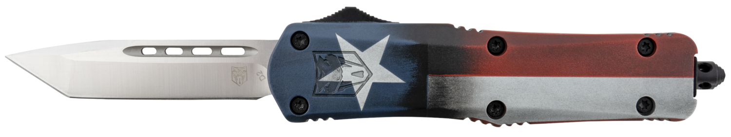 Cobra Tec Knives Llc Fs-3, Cobra Mctxfs-3tns     Med Fs-3 Drop     Texas Flag