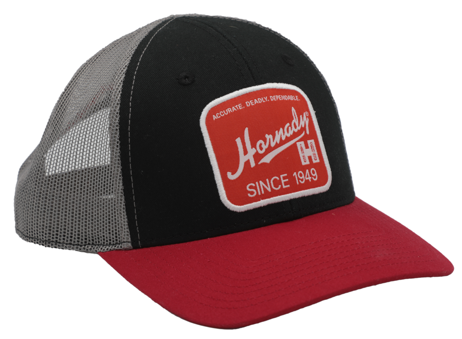 Hornady Retro, Horn 99216       Hornady Retro Tri-colr Mesh Cap