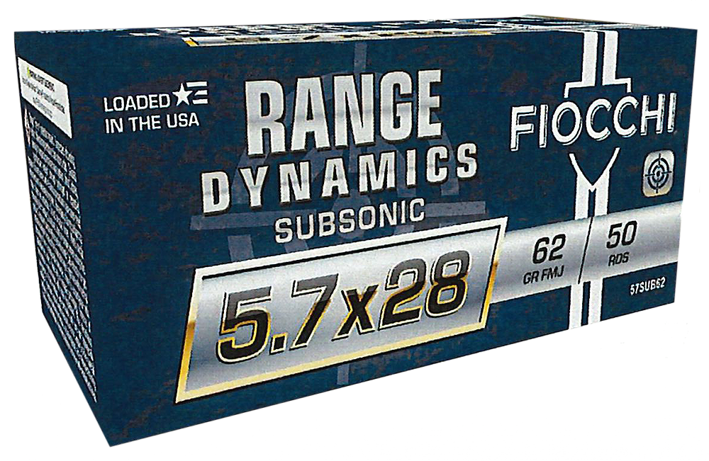 Fiocchi Range Dynamics, Fio 57sub62  Range Dynamics  5.7x28   62fmj  50/10