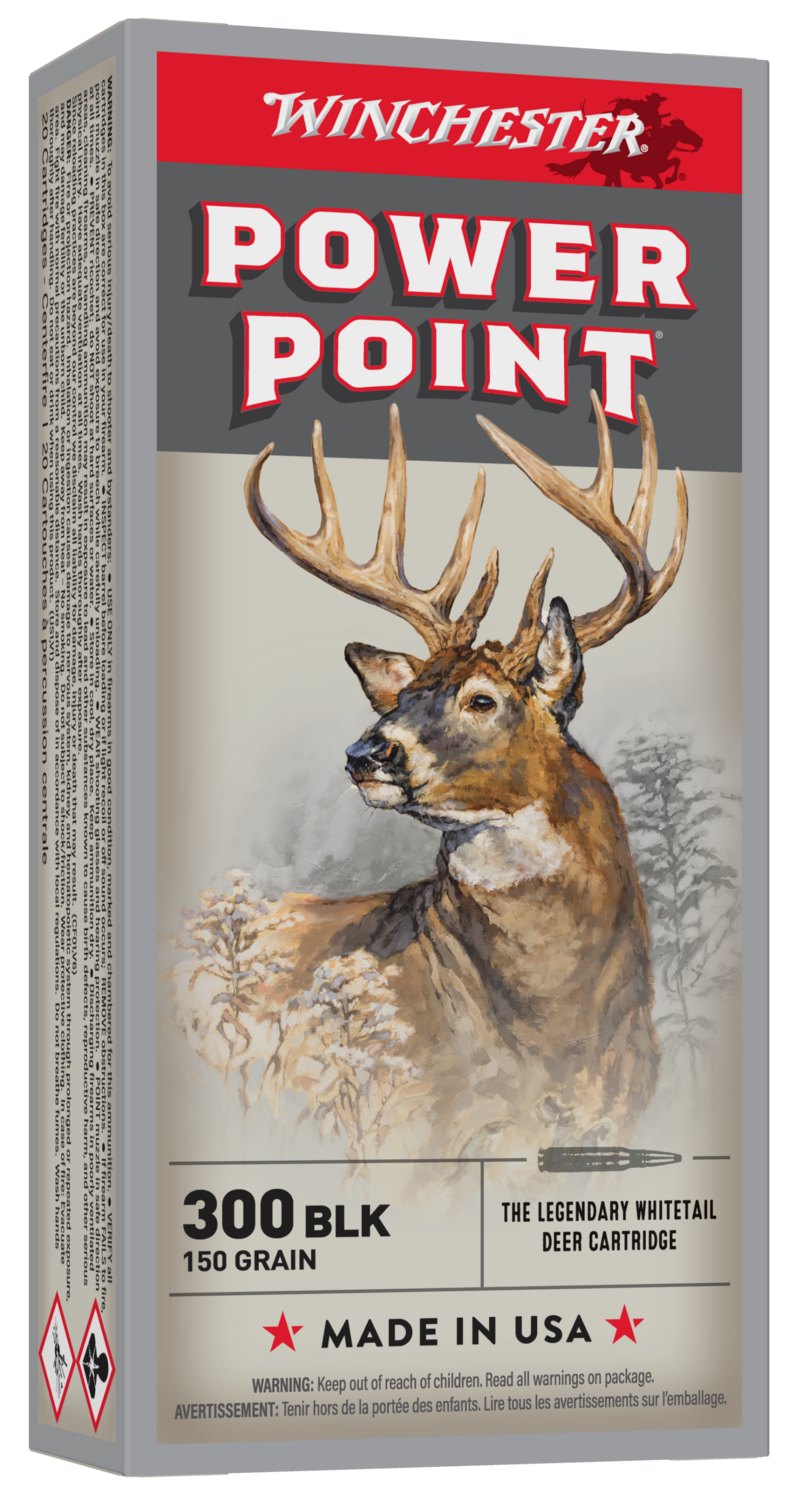 Winchester Ammo Power-point, Win X300blk       300bo  150psp  Pwrpnt      20/10