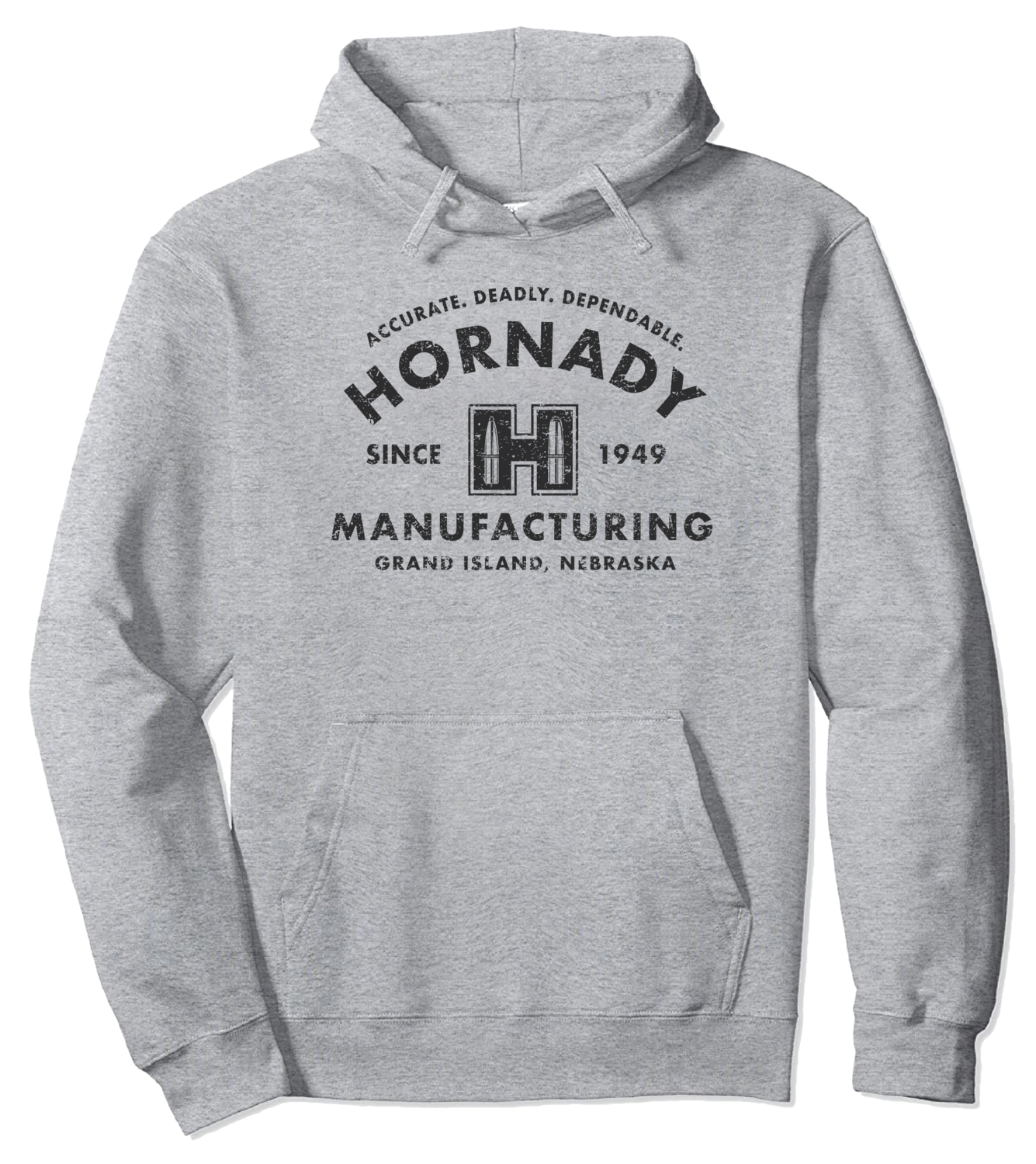 Hornady Accurate, Deadly, Dependable, Horn 99598m      Accu Deadly Depend Hoodie      Md