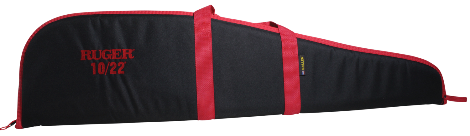 Ruger Embroidered, Allen 27540 Ruger Em 10/22 Rfl Case 40 Blk/red