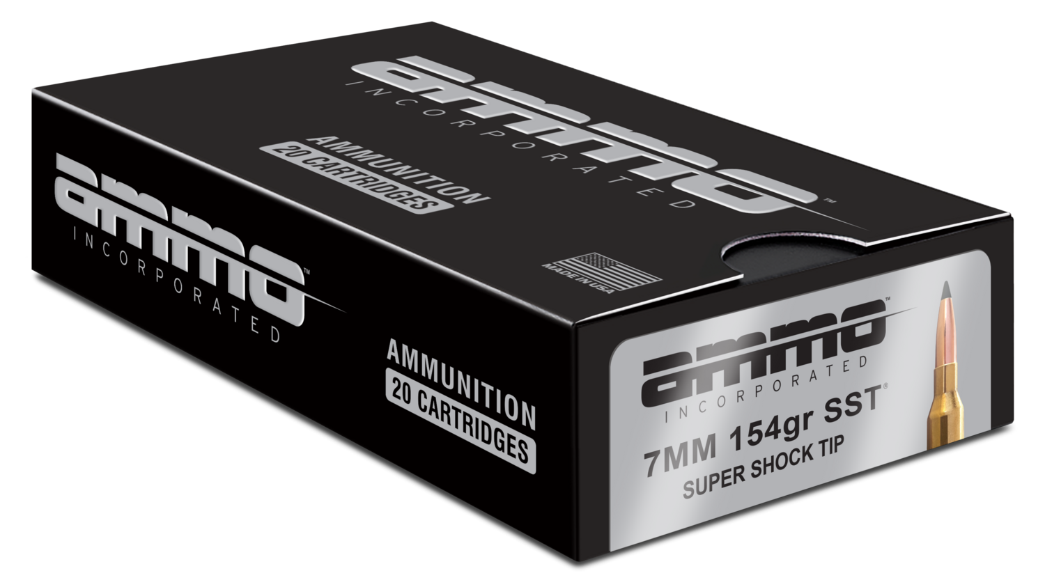 Ammo Incorporated Signature, Ammoinc 7mm154ssta20      7mm    154 Sst     20/10
