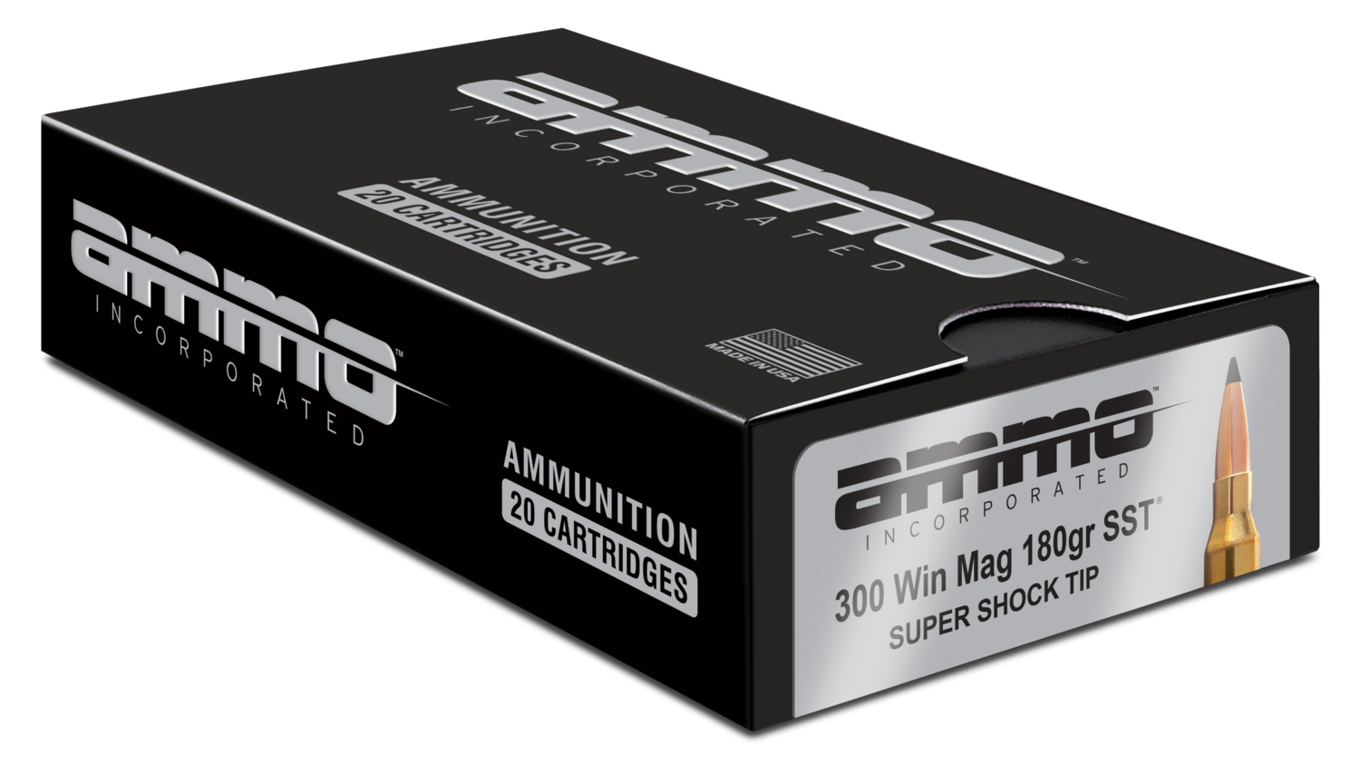 Ammo Incorporated Signature, Ammoinc 300wm180ssta20    300  180 Sst       20/10