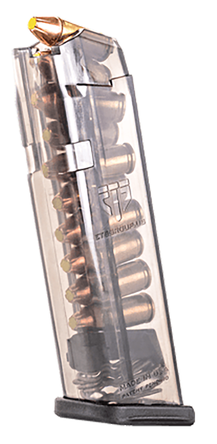 Ets Group Pistol Mags, Ets Smk-glk-17-10  Glock 17   10rd 9mm Mag  Smoke