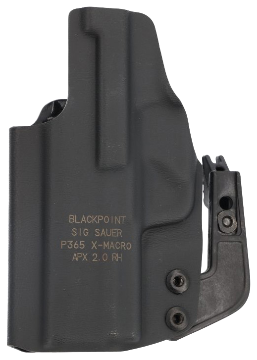 Sig Sauer Tactical, Sig 8901258      P365 Holst Xmacro     Rh Apx  Blk
