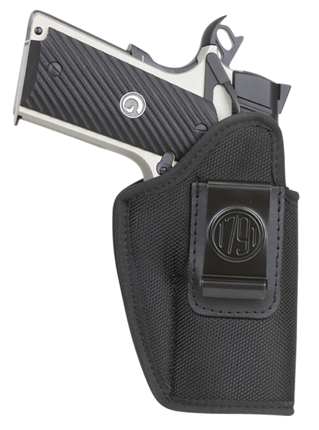1791 Gunleather Premium Nylon, 1791 Pn-iwb-4-blk-r   Prem Nylon Iwb Size 4 Blk Rh