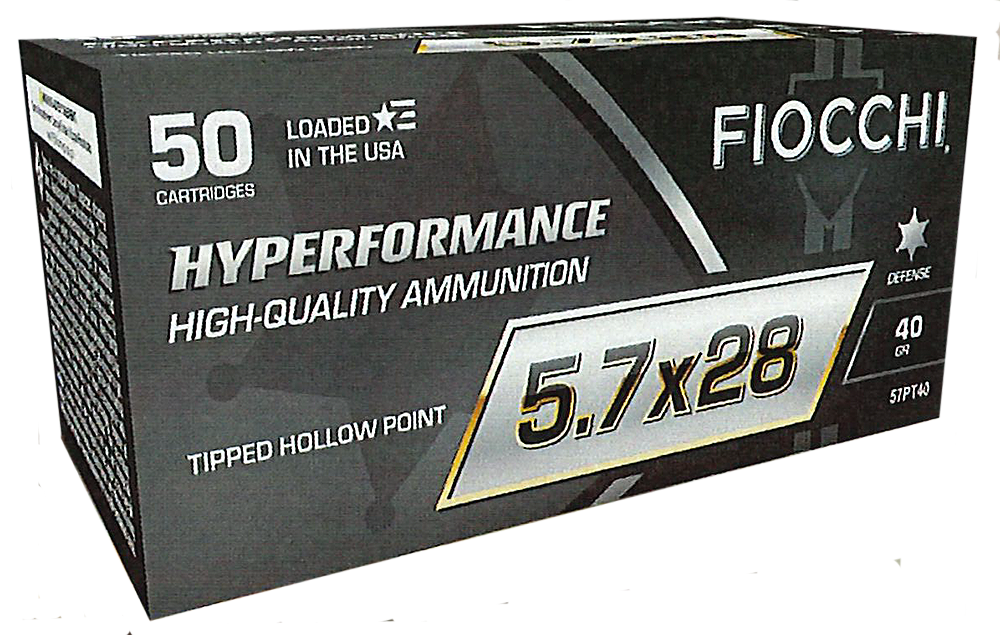 Fiocchi Hyperformance, Fio 57pt40   Hyperformance   5.7x28   40thp  50/10