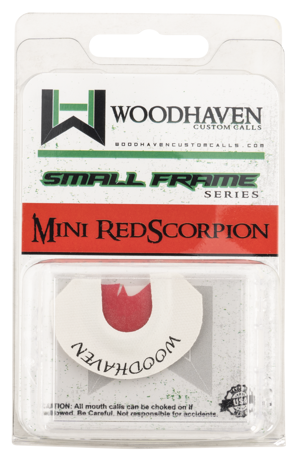 Woodhaven Custom Calls Red Scorpion, Woodhaven Wh122 Mini Red Scorpion