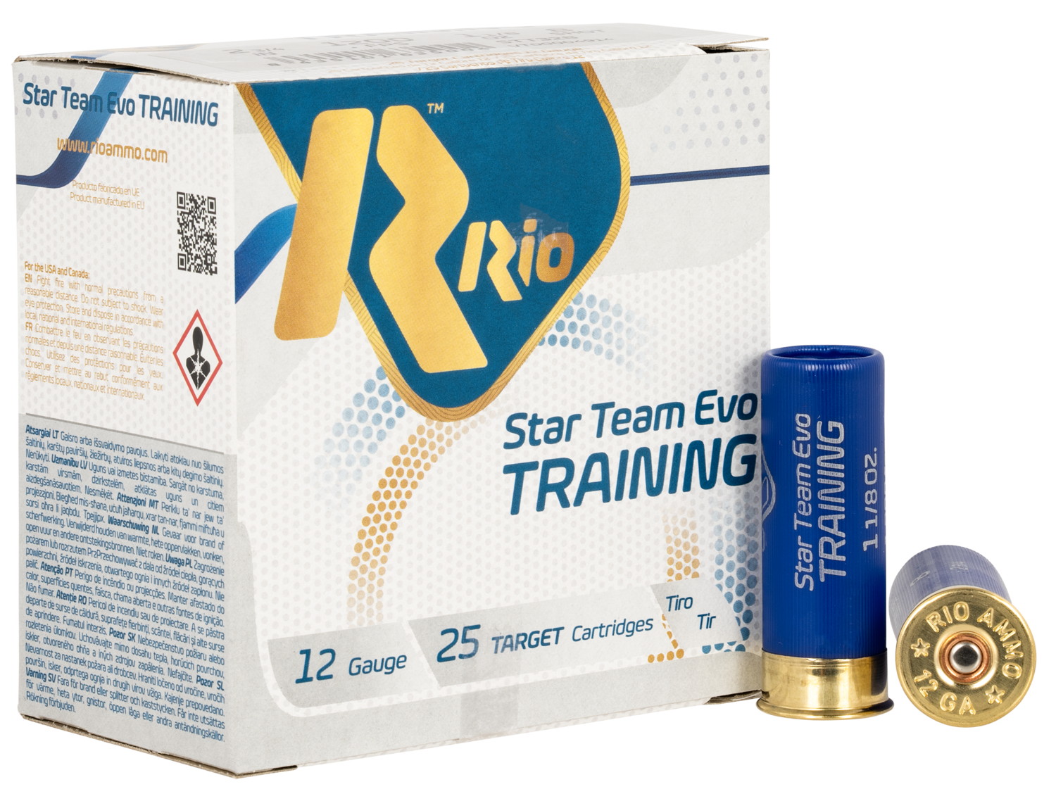 Rio Ammunition Star Team Evo, Rio Stt328     12  23/4 11/8   Team Trgt32  25/10