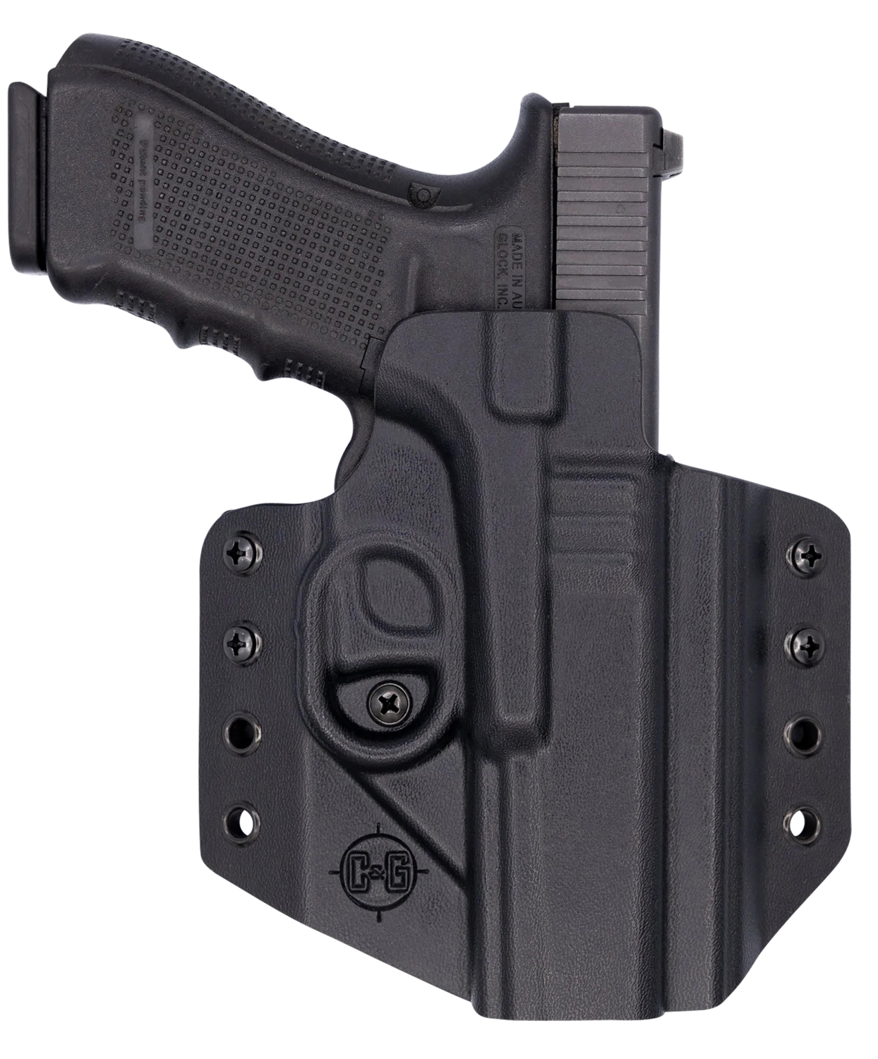 C&g Holsters Covert, C&g 0000-100   Owb Covert Glock 17/22/47