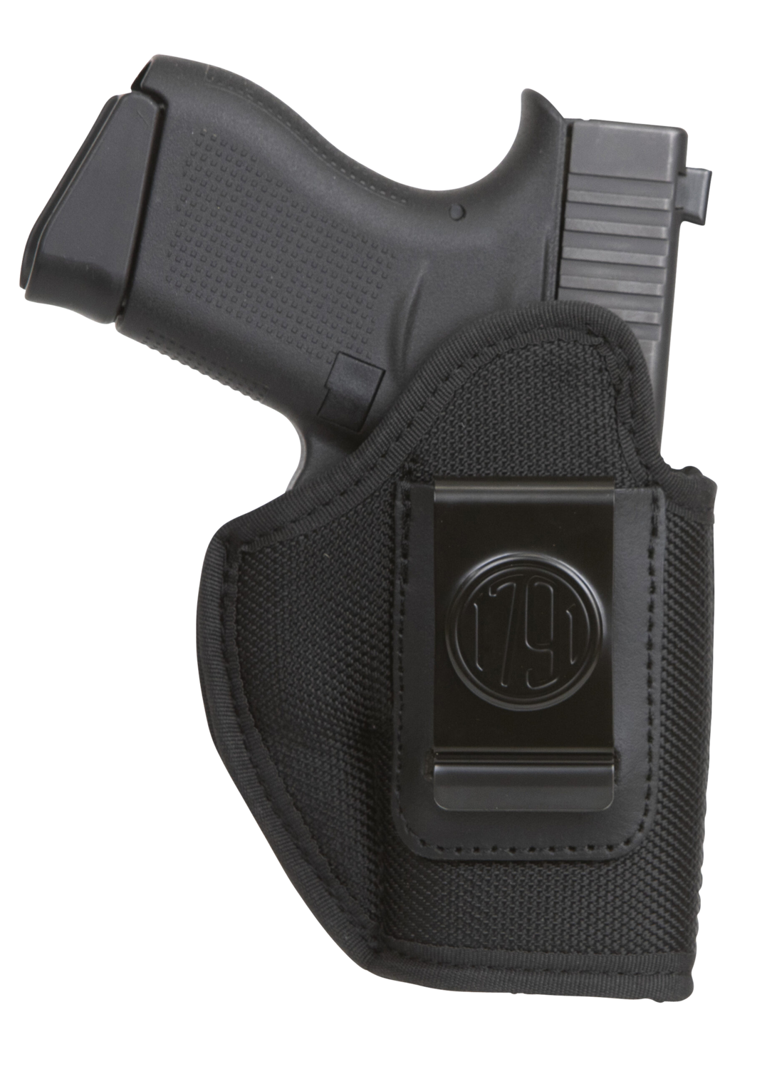 1791 Gunleather Premium Nylon, 1791 Pn-iwb-3-blk-l   Prem Nylon Iwb Size 3 Blk Lh
