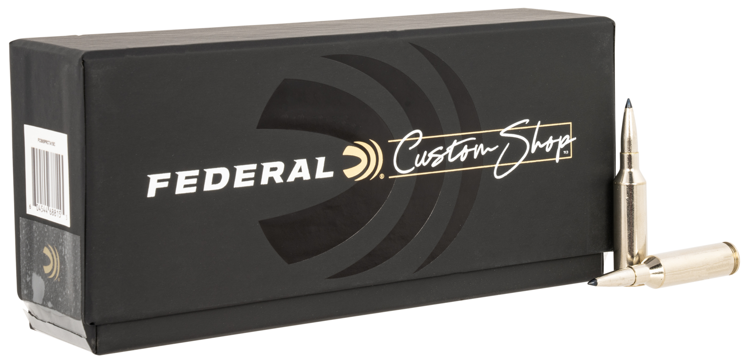 Federal Custom Rifle Ammo, Fed Fcs65prcta1sc 6.5prc Term Ascnt 130gr  20r Bx