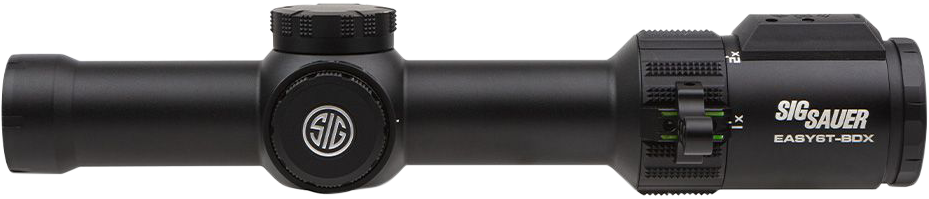 Sig Sauer Electro-optics Easy6-bdx, Sig Soebdx61101 Easy6tbdx Scope 1-6x24 30mm Mrad