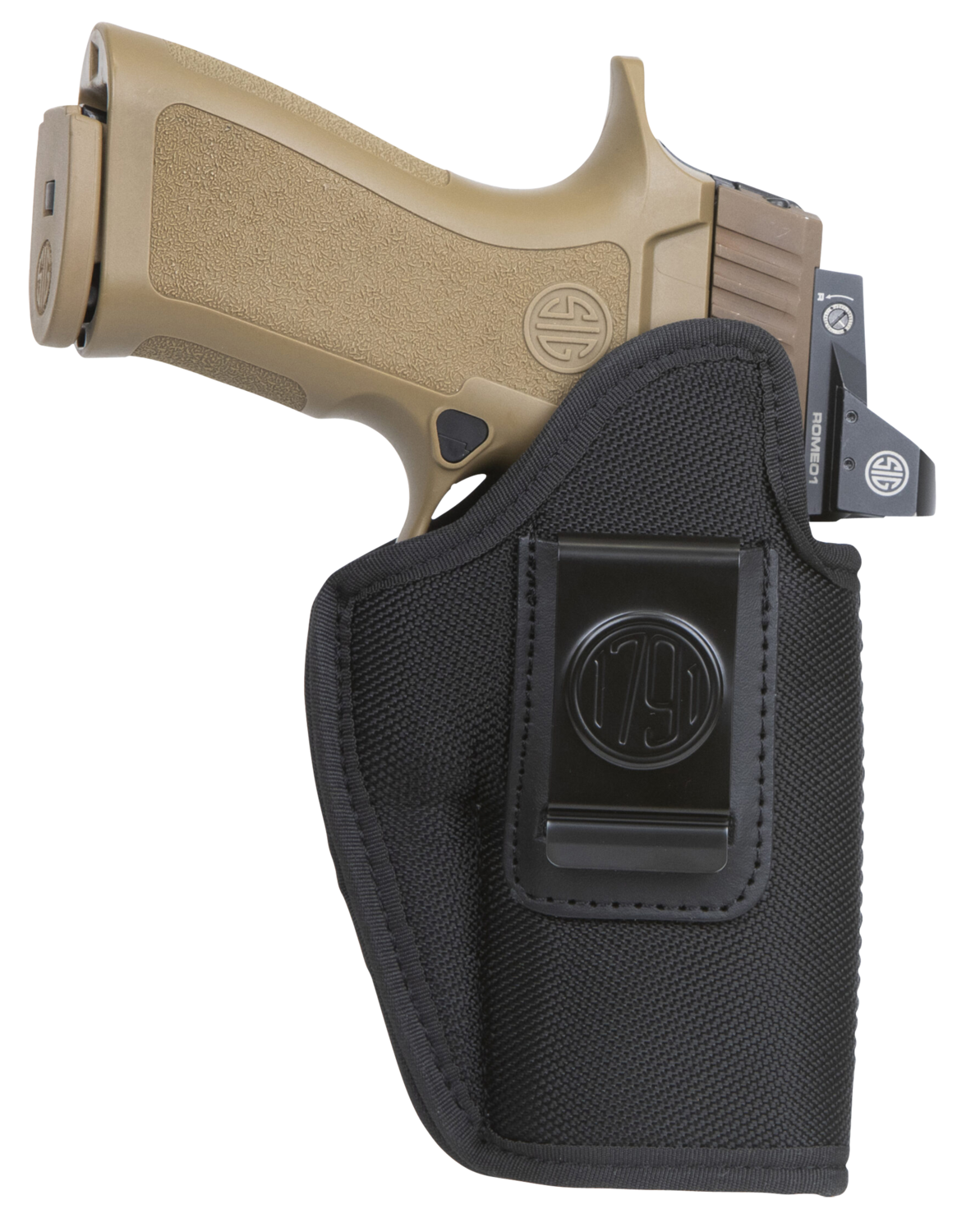 1791 Gunleather Premium Nylon, 1791 Pn-iwb-5-blk-r   Prem Nylon Iwb Size 5 Blk Rh