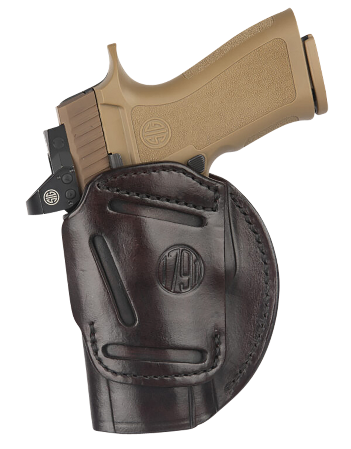 1791 Gunleather 4-way, 1791 4wh-6-sbr-r   4way Iwb/owb Size 6 Signtre Brn