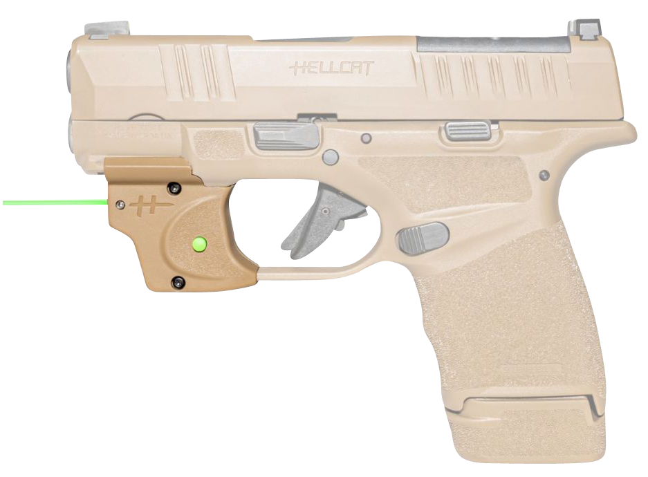Viridian E-series, Vir 912-0047  E Series Grn Lsr Spg Hellcat Fde