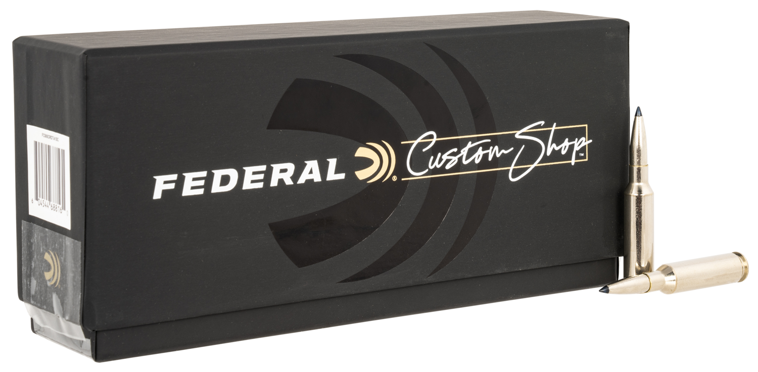 Federal Custom Rifle Ammo, Fed Fcs65crdta1sc 6.5crd Term Ascnt 130gr  20r Bx