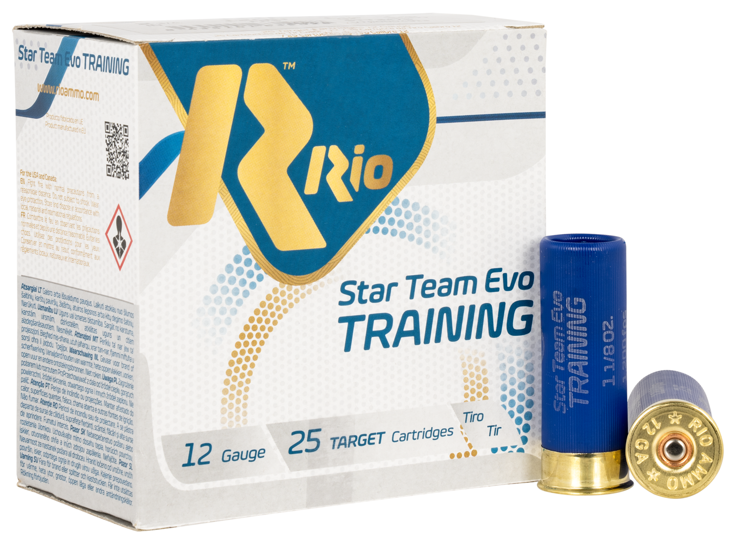 Rio Ammunition Star Team Evo, Rio Stt3275    12  23/4 11/8   Team Trgt32  25/10