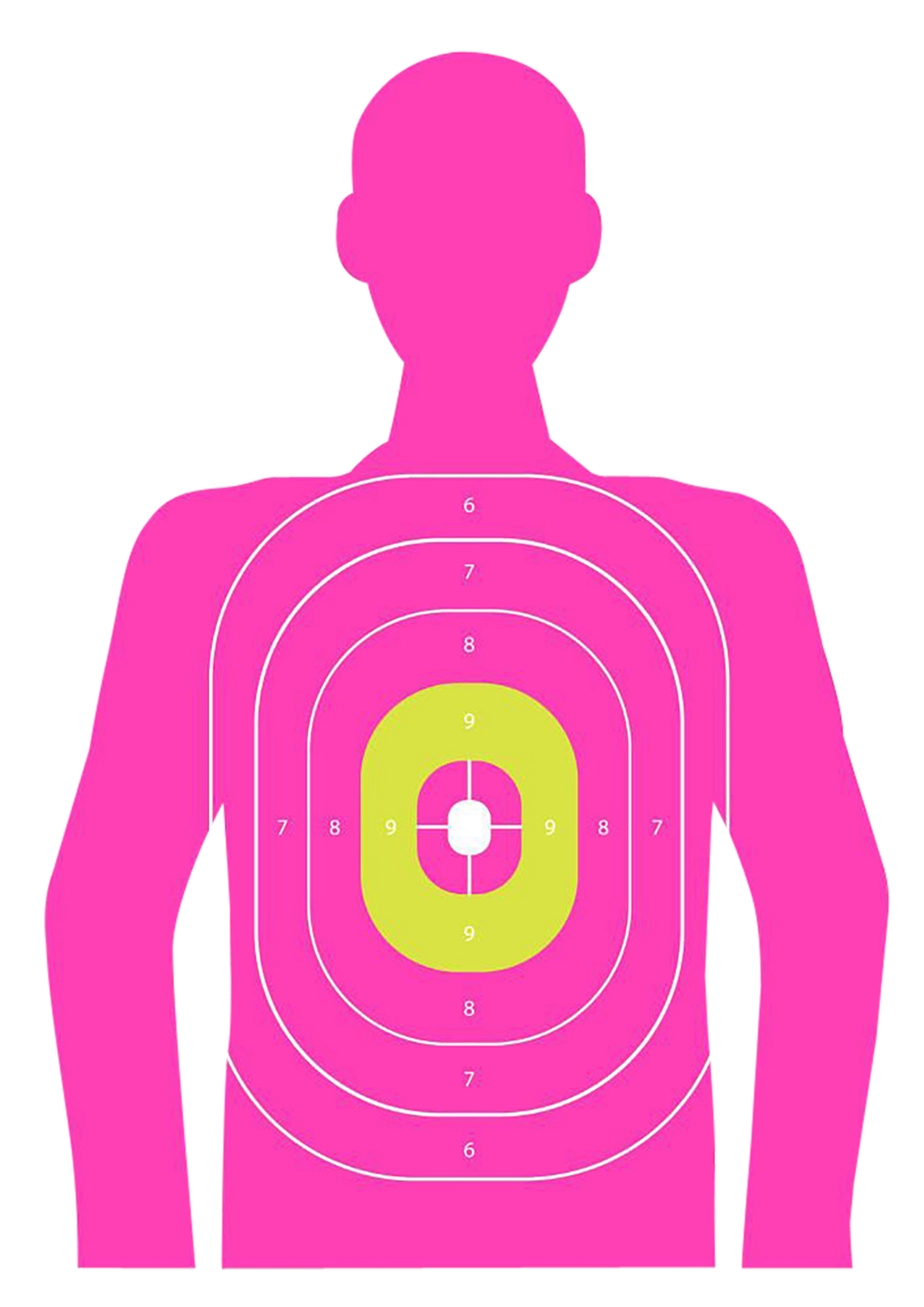 Allen Ez-aim, Allen 15653 Ezaim Trgts 23x35 In The Pnk Silh 3pk