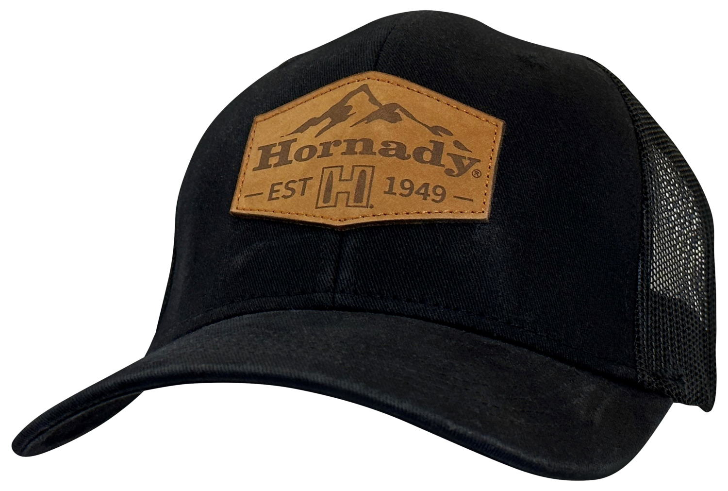 Horizon Design Hornady, Hdesign 10130  Hornady Embssd Mtn Ptch Cap Blk