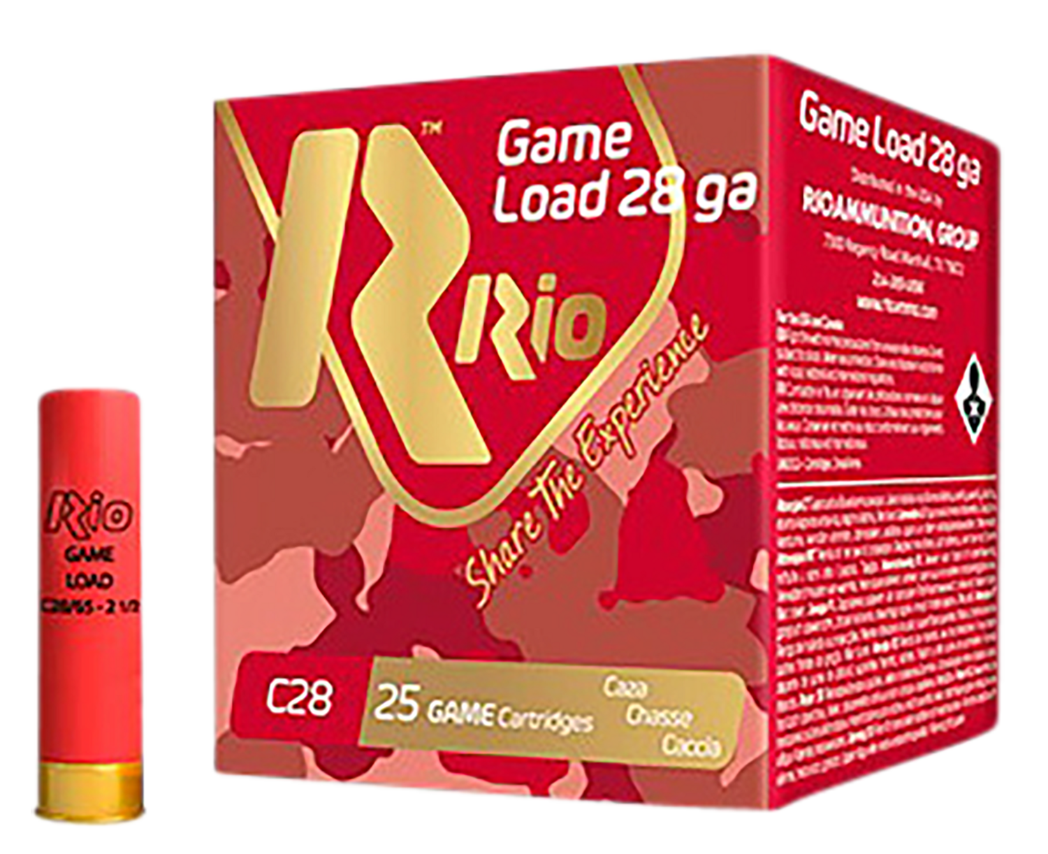 Rio Ammunition Game Load, Rio  Rchv2875  28  23/4 1oz    Game Load    25/10