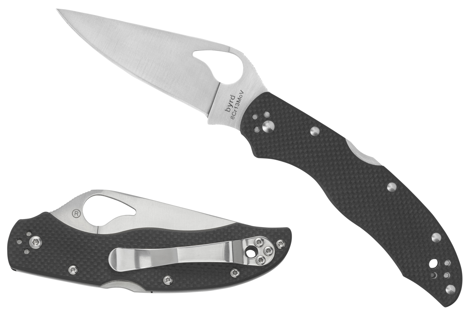 Spyderco Harrier 2, Spy By01gps2    Harrier 2          Dp   3.39   Blk