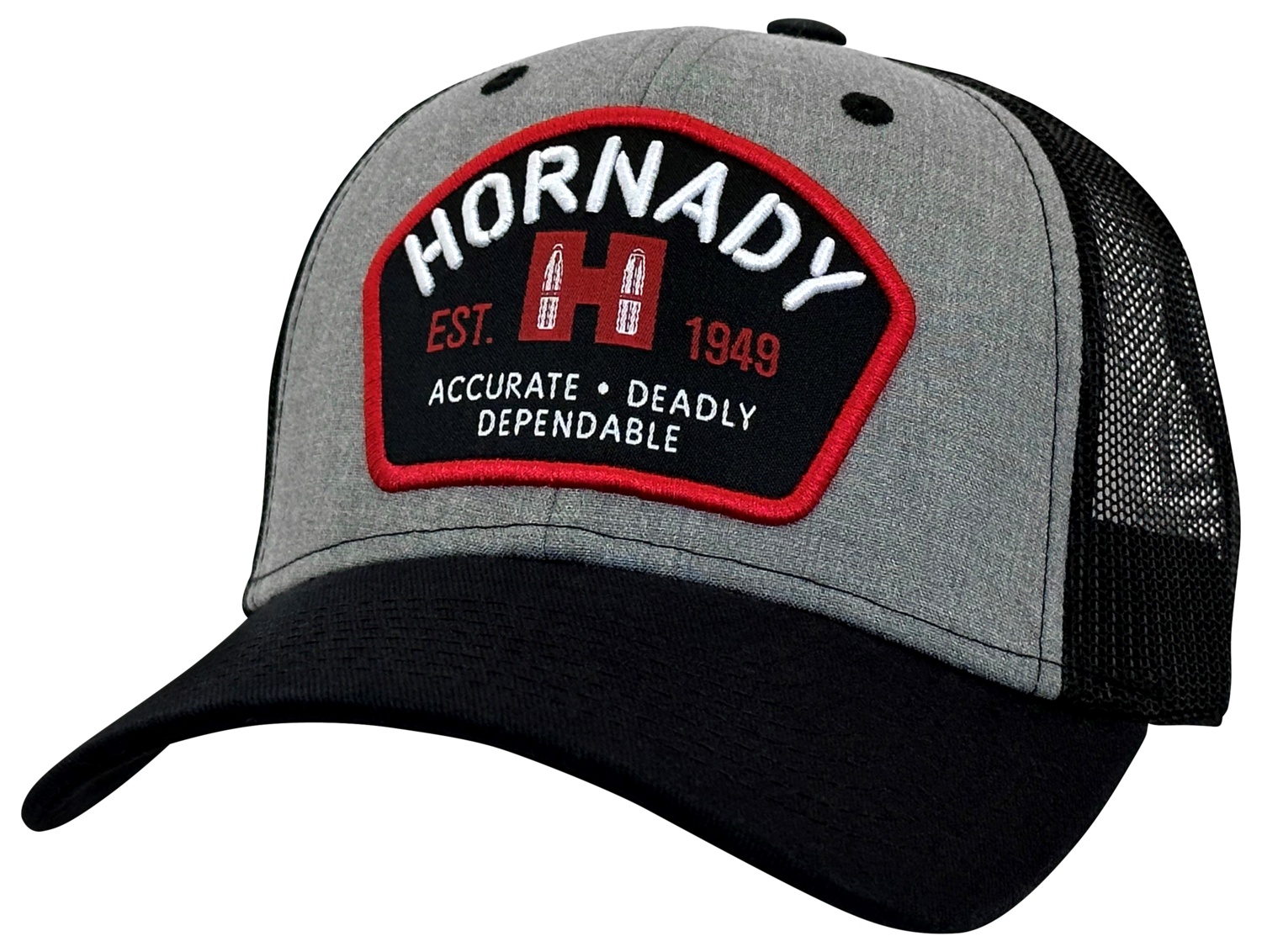 Horizon Design Hornady, Hdesign 30220  Hornady Add Patch       Cap Gry