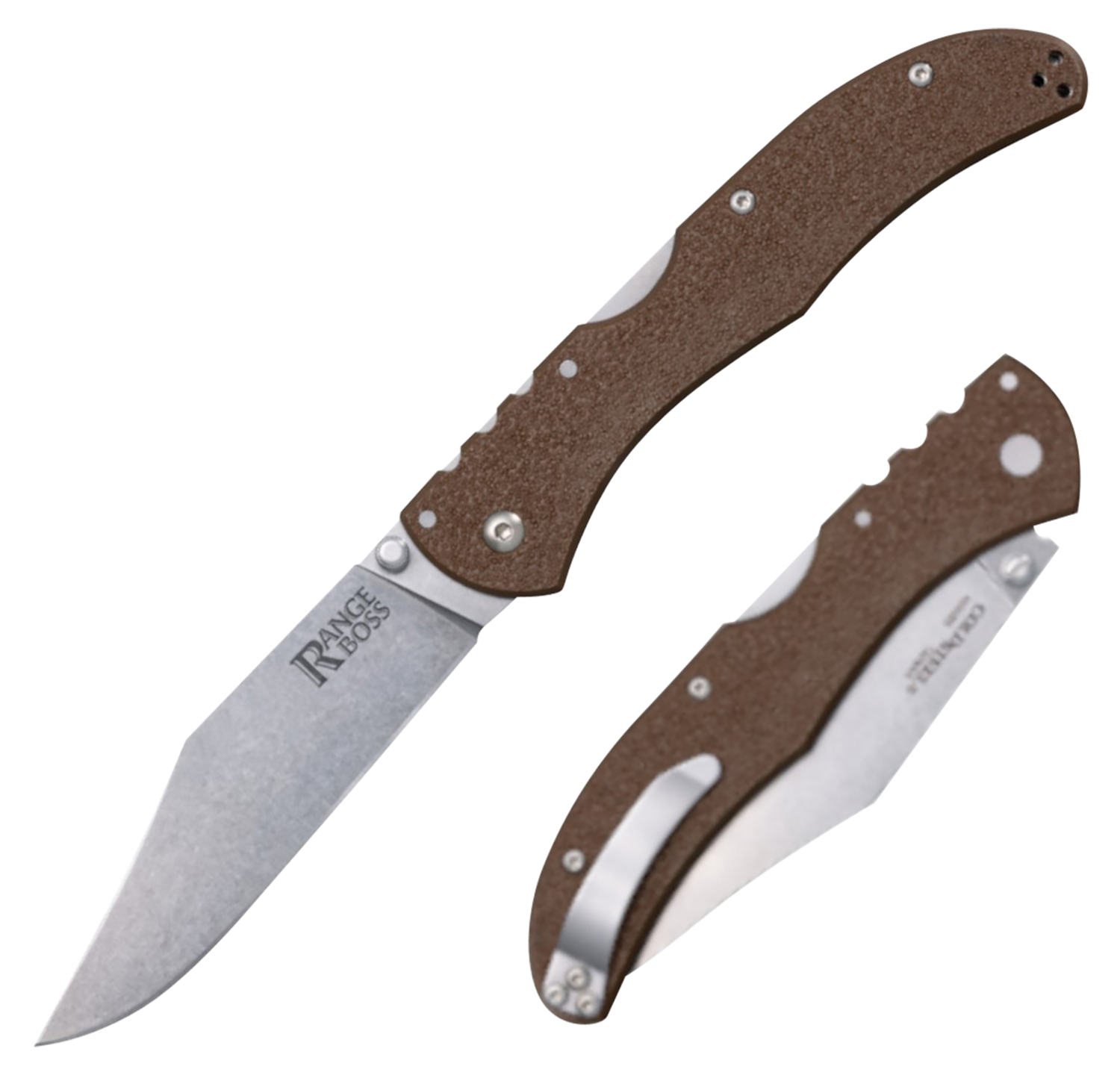 Cold Steel Range Boss, Cold Cs-20kr9z     Range Boss 4" Fde Zyex Hndl Bl