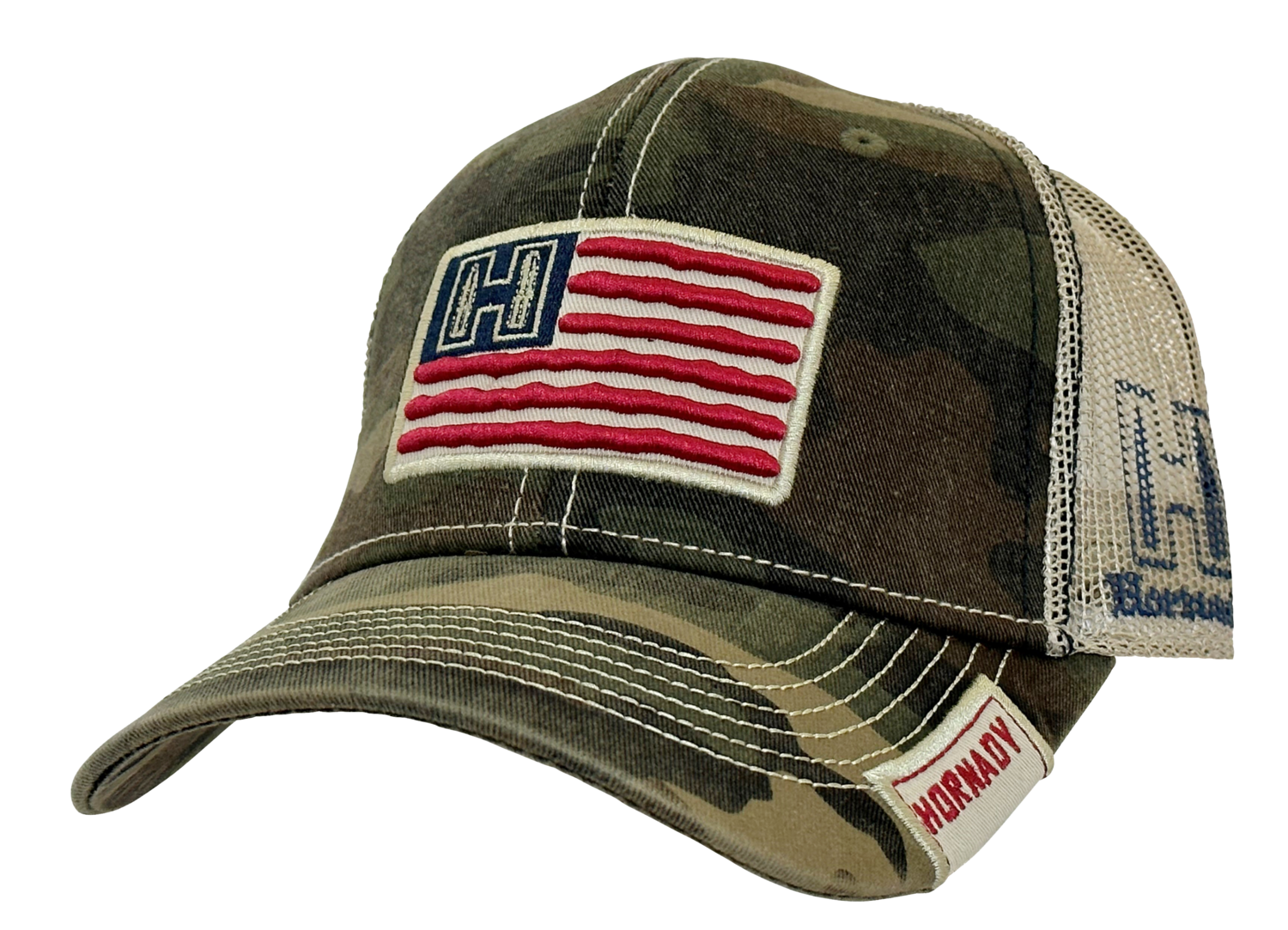 Horizon Design Hornady, Hdesign 10090  Hornady Flag            Cap Camo
