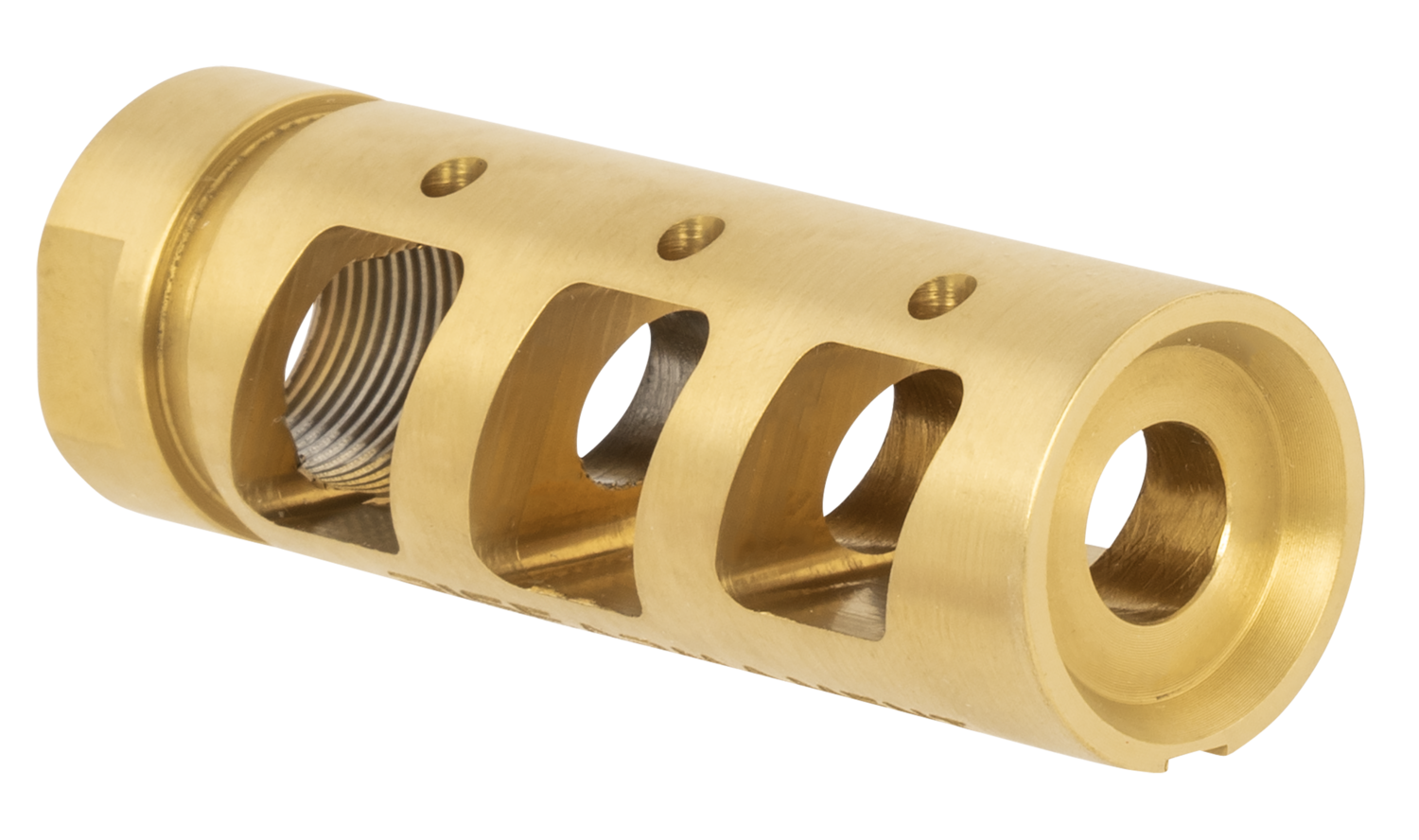 Rise Armament Ra-701, Rise Ra-701-308-tin  .30cal Comp Titanium Nit Gold
