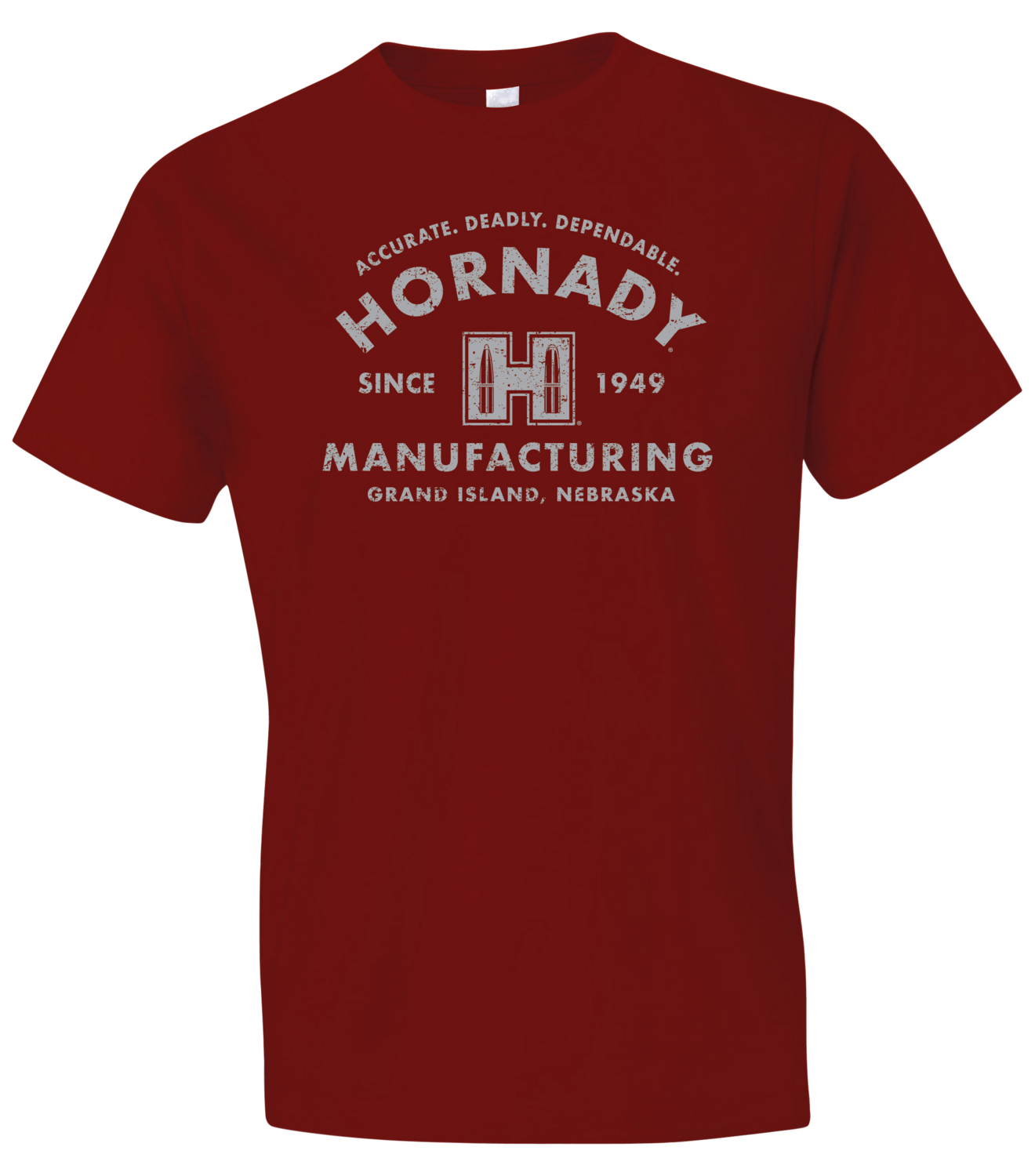 Horizon Design Hornady T-shirt, Hdesign 31425  Hornady Mfg      Tshirt 2x  Cardnl