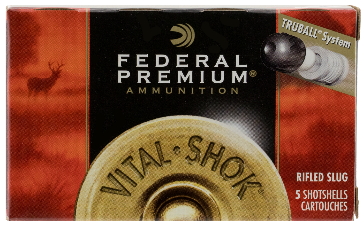 Federal Premium, Fed Pb127lrs  Vtlshk  12     Rfl Slug         5/50