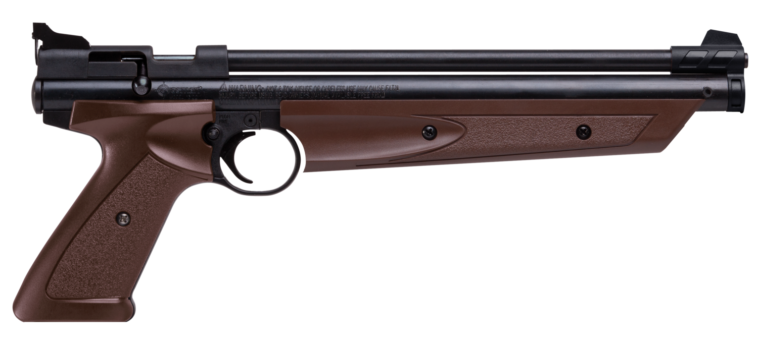 Crosman American Classic, Cros P1377br    177 Amer Classic Pstl Pump     Brn