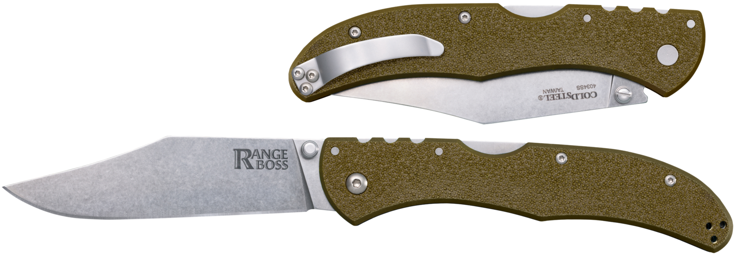 Cold Steel Range Boss, Cold Cs-20kr7      Range Boss 4" Odg Zyex Hndl