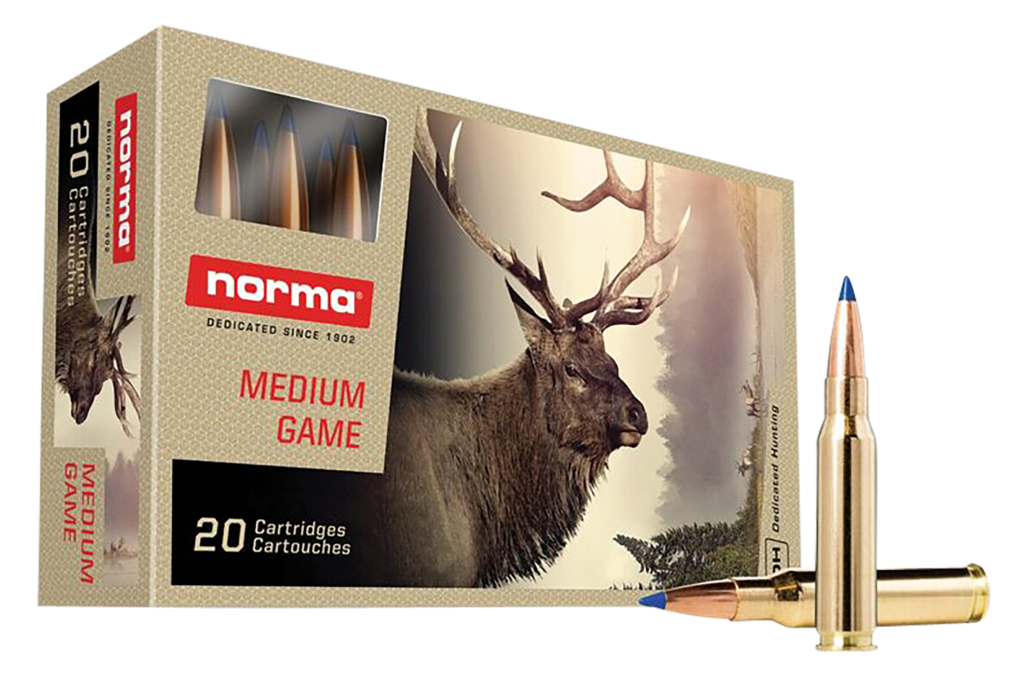 Norma Ammunition (ruag) Dedicated Hunting, Norma 20176412 308      180   Bondstrike     20/10
