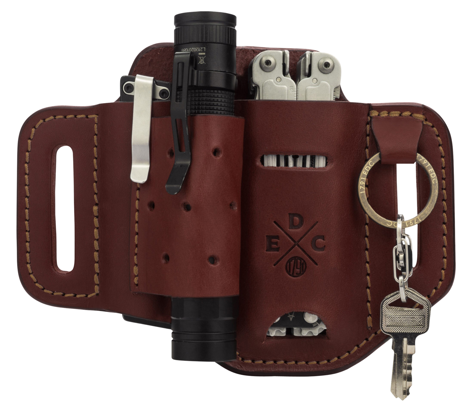 1791 Gunleather Edc, 1791 Hd-es-lf-chn-a  Edc Hvy Duty Esy Slide Lg Tan