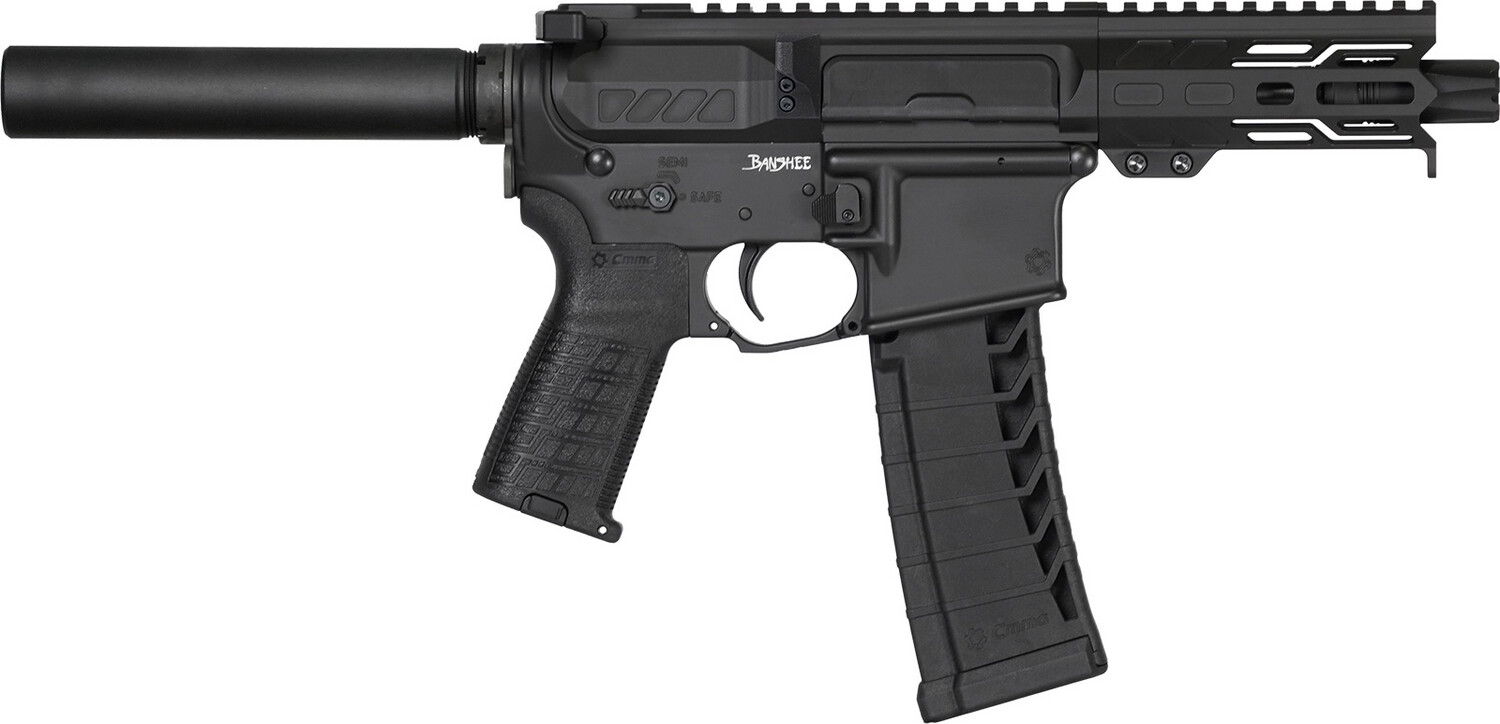 Cmmg Banshee, Cmmg 22b5bd4ab    Banshee Mk4   22lr  4.5"armr Blk