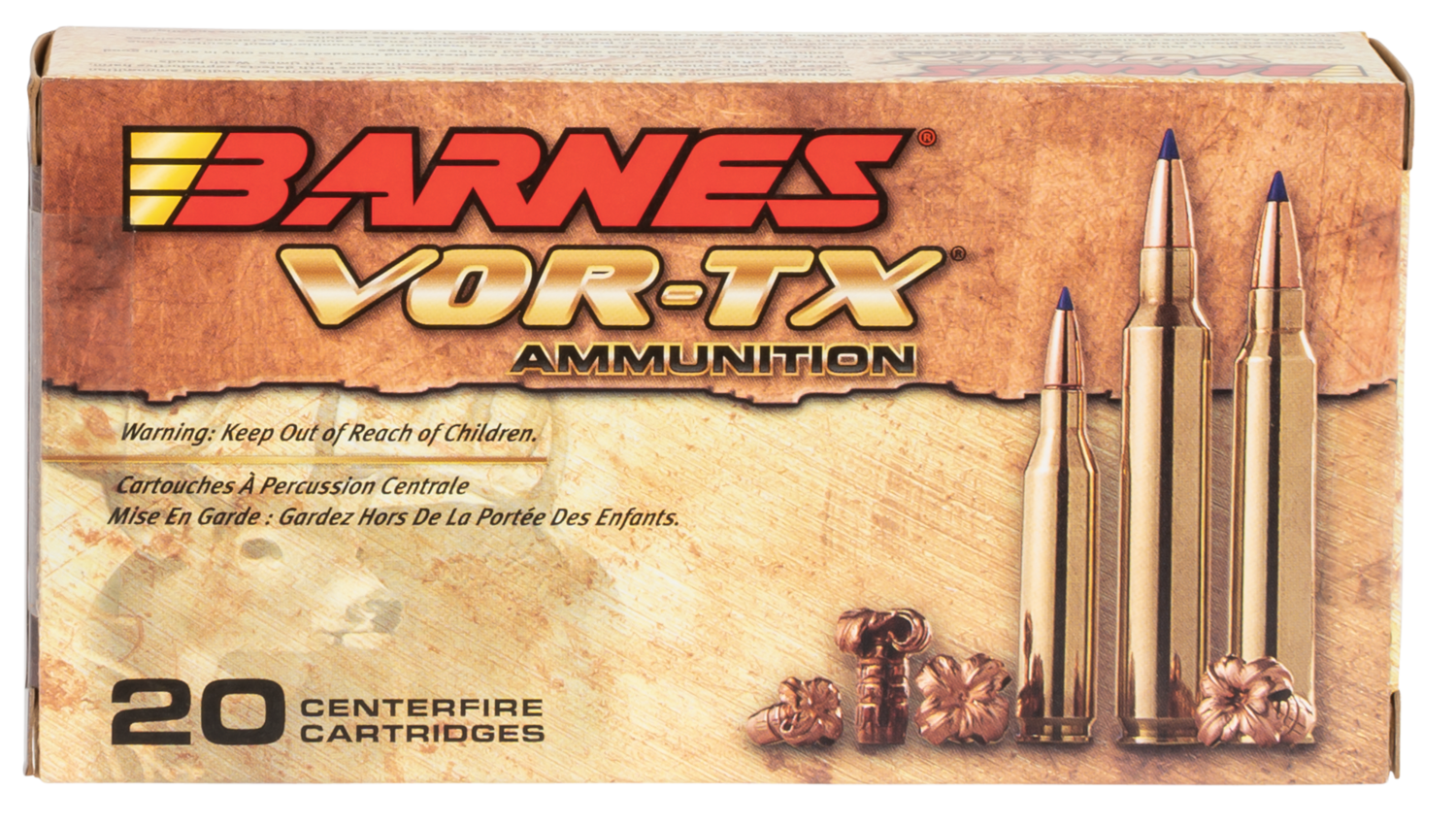 Barnes Bullets Vor-tx, Brns 30815 Bb65crd1    6.5       120 Ttsx    20/10