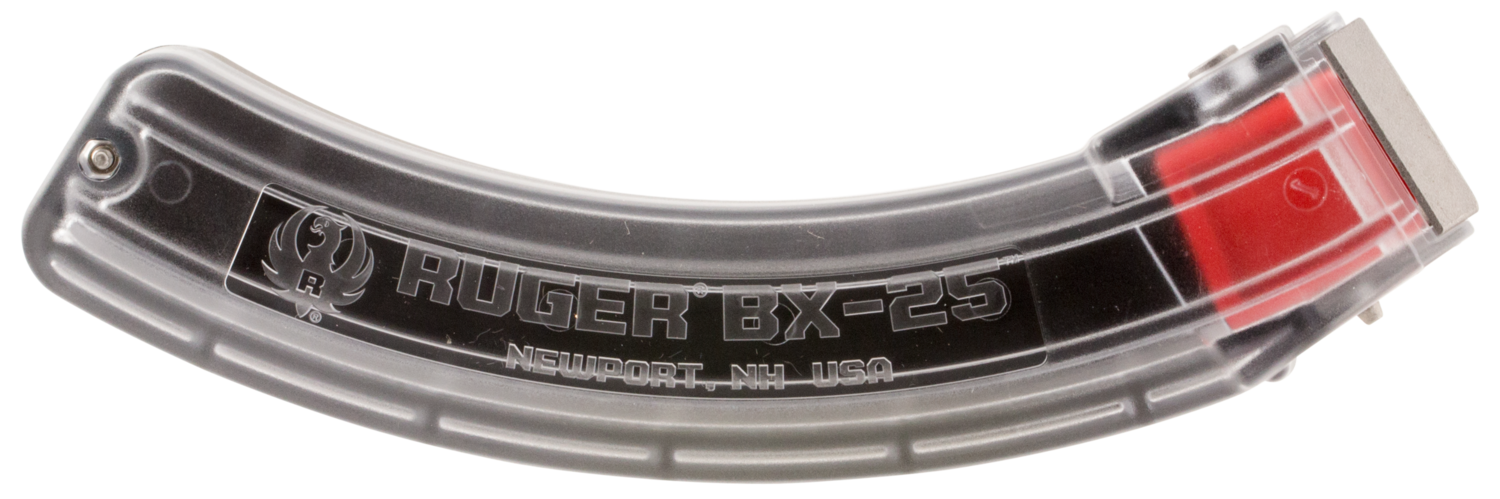 Ruger Bx-25, Rug 90591 Mag Bx-25 22lr Clear         25rd